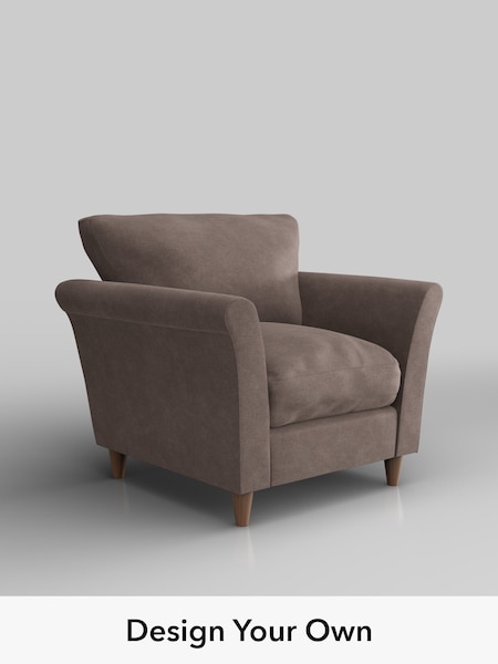 Luxe Chenille/Mink Brown Hartley Relaxed Sit (H35596) | £925