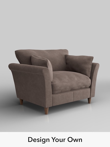 Luxe Chenille/Mink Brown Hartley Relaxed Sit (H35596) | £1,025