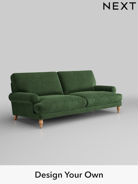 Luxe Chenille/Dark Green Erin Deep Relaxed Sit (H35641) | £1,475