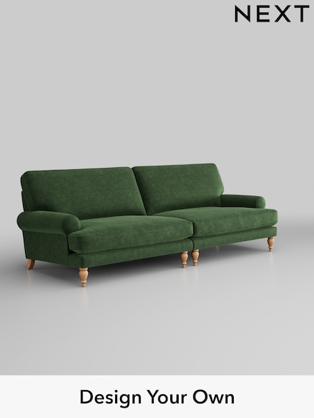 Luxe Chenille/Dark Green Erin Deep Relaxed Sit (H35641) | £1,575