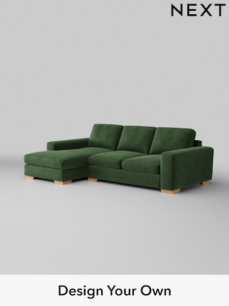 Luxe Chenille/Dark Green Houghton Deep Sit (H35645) | £2,199