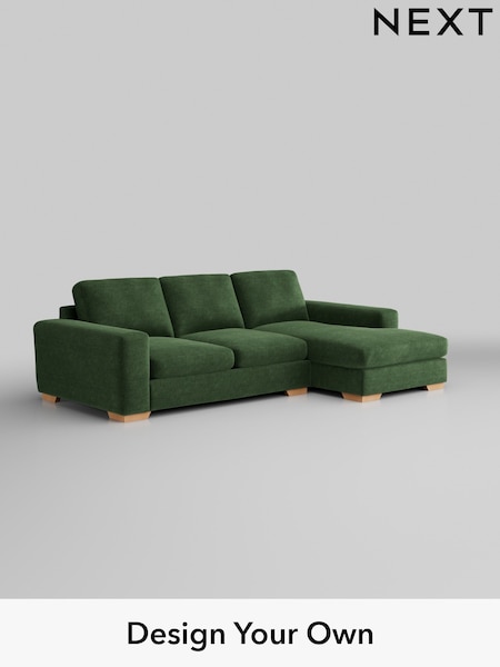 Luxe Chenille/Dark Green Houghton Deep Sit (H35645) | £2,199