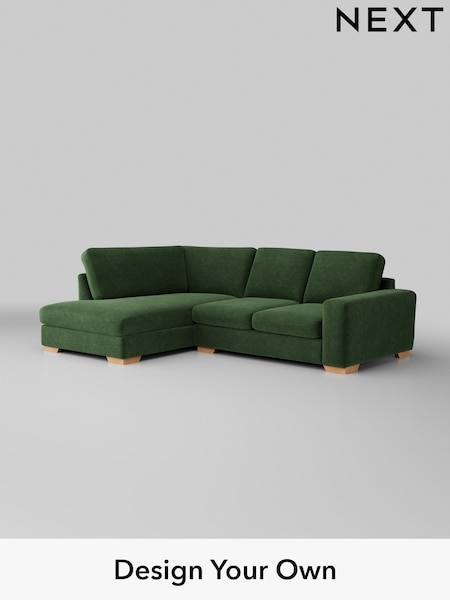 Luxe Chenille/Dark Green Houghton Deep Sit (H35645) | £2,199