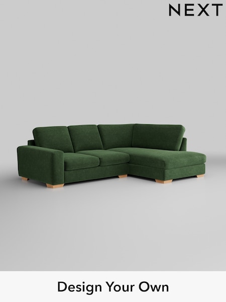 Luxe Chenille/Dark Green Houghton Deep Sit (H35645) | £2,199