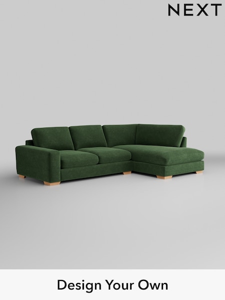 Luxe Chenille/Dark Green Houghton Deep Sit (H35645) | £2,299