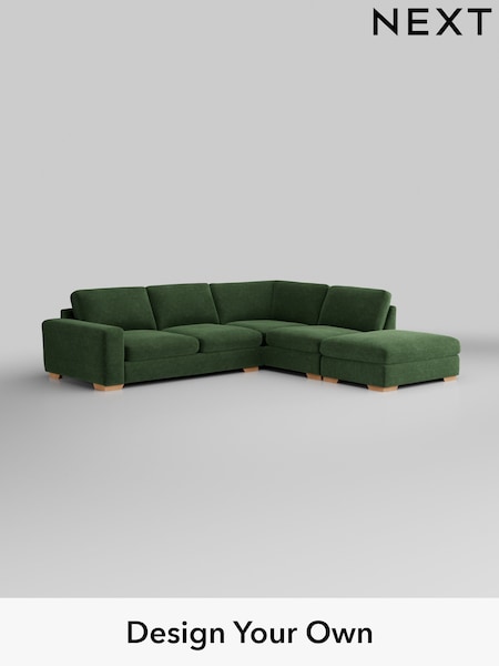 Luxe Chenille/Dark Green Houghton Deep Sit (H35645) | £2,750