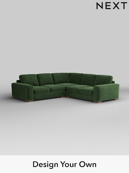 Luxe Chenille/Dark Green Houghton Deep Sit (H35645) | £2,925