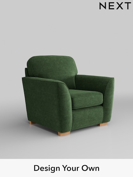 Luxe Chenille/Dark Green Malvern (H35646) | £725