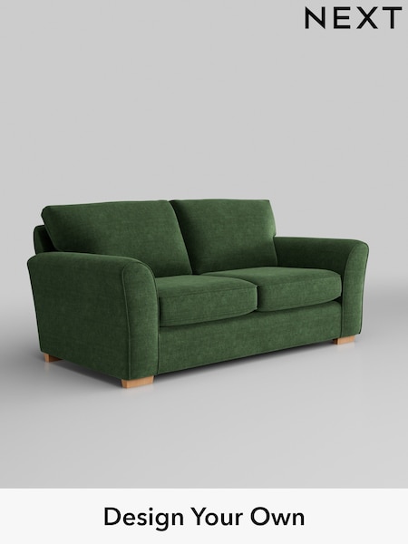 Luxe Chenille/Dark Green Michigan Ii (H35647) | £1,075