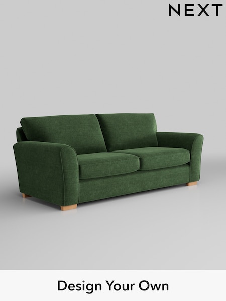 Luxe Chenille/Dark Green Michigan Ii (H35647) | £1,175