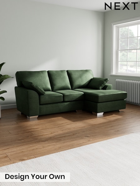 Luxe Chenille/Dark Green Stamford (H35648) | £1,850