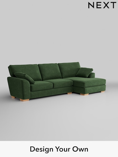 Luxe Chenille/Dark Green Stamford (H35648) | £2,099