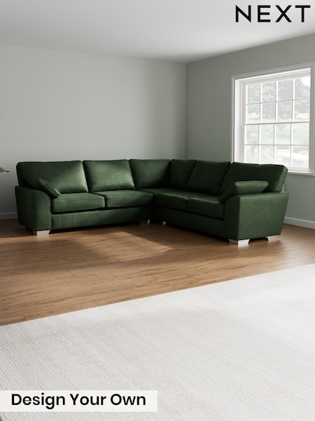 Luxe Chenille/Dark Green Stamford (H35648) | £2,699