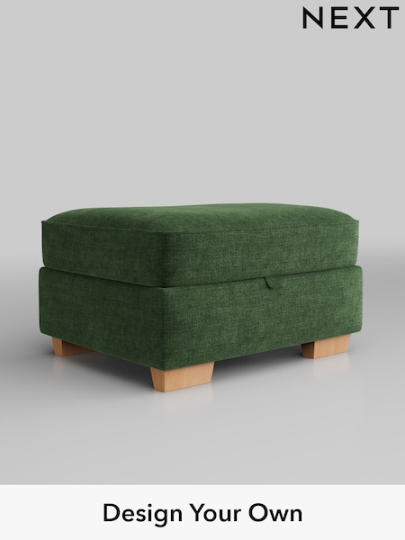 Luxe Chenille/Dark Green Hayden Highback (H35649) | £550