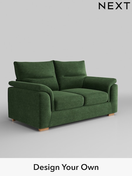 Luxe Chenille/Dark Green Hayden Highback (H35649) | £1,225