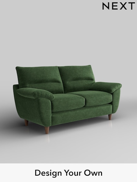 Luxe Chenille/Dark Green Elliot Highback (H35655) | £1,175