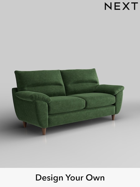 Luxe Chenille/Dark Green Elliot Highback (H35655) | £1,275