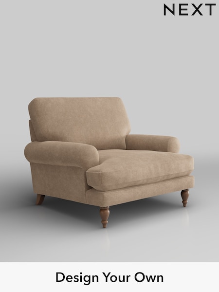 Luxe Chenille/Mid Camel Beige Erin Deep Relaxed Sit (H35658) | £975
