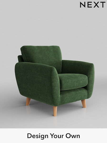 Luxe Chenille/Dark Green Wilson (H35663) | £650