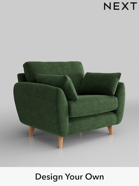 Luxe Chenille/Dark Green Wilson (H35663) | £750