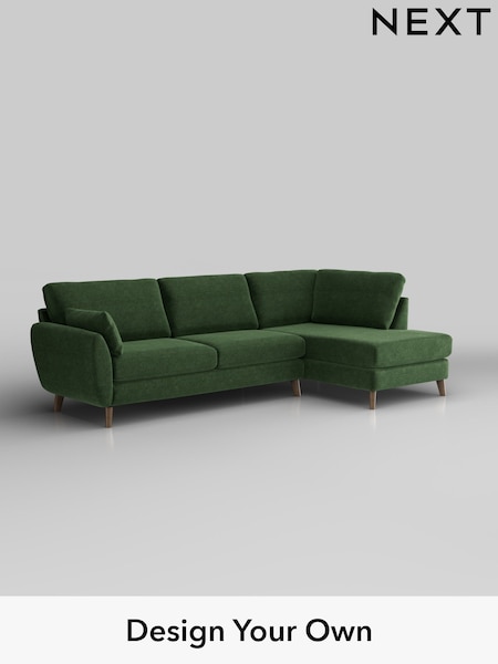Luxe Chenille/Dark Green Wilson (H35663) | £1,825