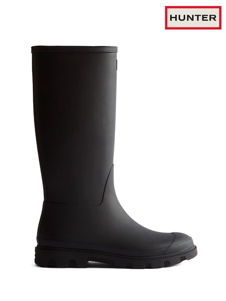 Hunter Downpour Tall Black Boots (H35679) | £100