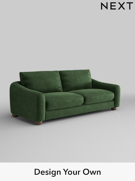 Luxe Chenille/Dark Green Arches (H35686) | £1,425