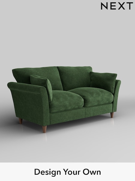 Luxe Chenille/Dark Green Hartley Relaxed Sit (H35688) | £1,275