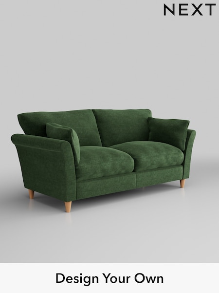 Luxe Chenille/Dark Green Hartley Relaxed Sit (H35688) | £1,375
