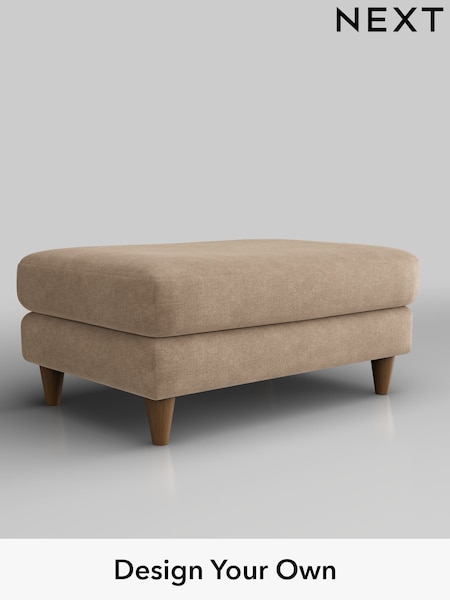 Luxe Chenille/Mid Camel Beige Hartley Highback Relaxed Sit (H35692) | £475