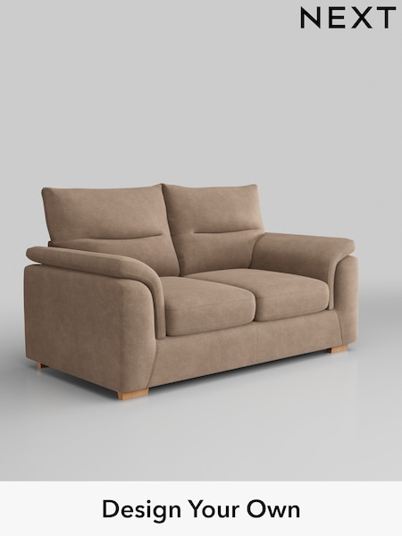 Luxe Chenille/Mid Natural Hayden Highback (H35693) | £1,225