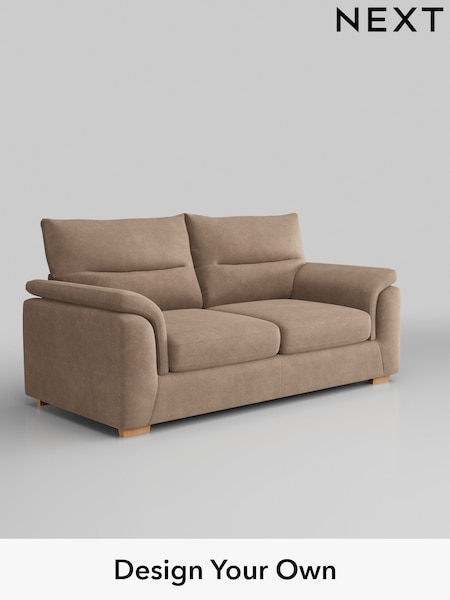 Luxe Chenille/Mid Natural Hayden Highback (H35693) | £1,325