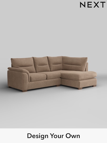 Luxe Chenille/Mid Natural Hayden Highback (H35693) | £1,925