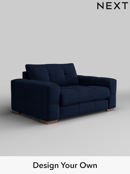 Luxe Chenille/Navy Blue Brooke Deep Sit (H35704) | £1,625