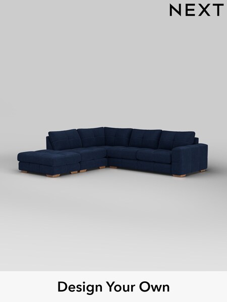 Luxe Chenille/Navy Blue Brooke Deep Sit (H35704) | £2,925