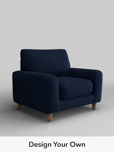 Luxe Chenille/Navy Blue Campbell (H35705) | £975