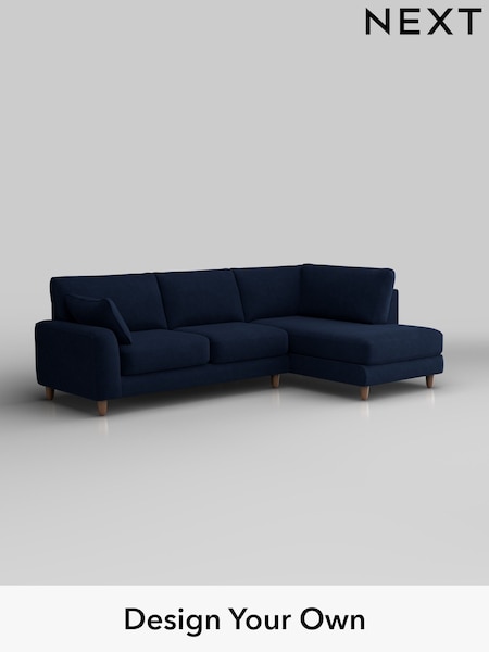 Luxe Chenille/Navy Blue Campbell (H35705) | £1,975