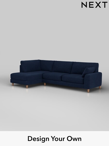 Luxe Chenille/Navy Blue Campbell (H35705) | £2,075