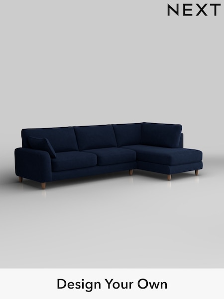 Luxe Chenille/Navy Blue Campbell (H35705) | £2,075