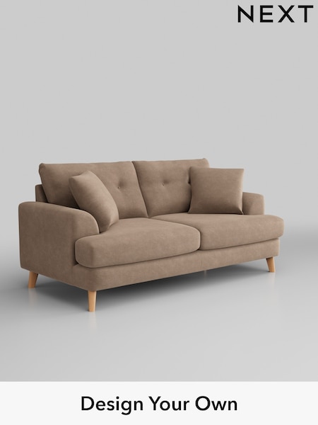 Luxe Chenille/Mid Natural Parker Buttoned Back (H35707) | £1,550