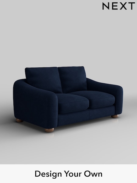 Luxe Chenille/Navy Blue Arches (H35708) | £1,225