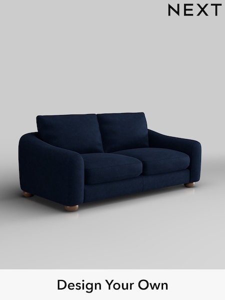 Luxe Chenille/Navy Blue Arches (H35708) | £1,325