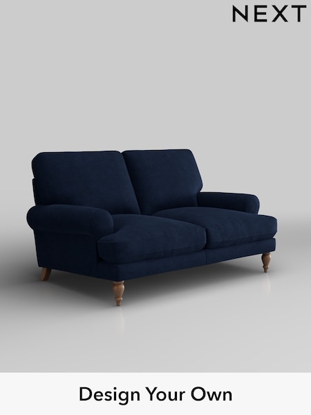 Luxe Chenille/Navy Blue Erin Deep Relaxed Sit (H35709) | £1,275