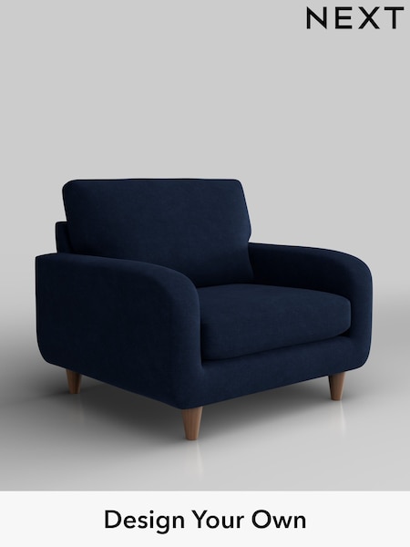 Luxe Chenille/Navy Blue Camden (H35710) | £750