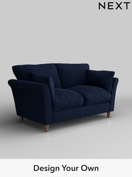 Luxe Chenille/Navy Blue Hartley Relaxed Sit (H35714) | £1,175