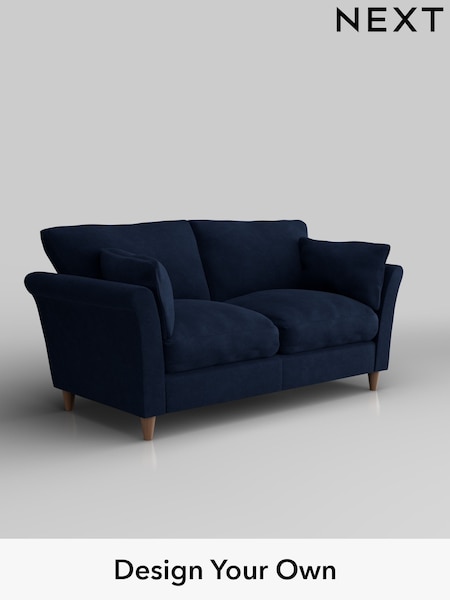 Luxe Chenille/Navy Blue Hartley Relaxed Sit (H35714) | £1,275