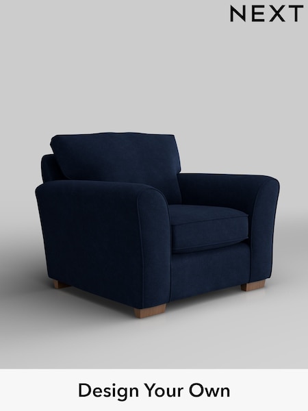 Luxe Chenille/Navy Blue Michigan Ii (H35718) | £725