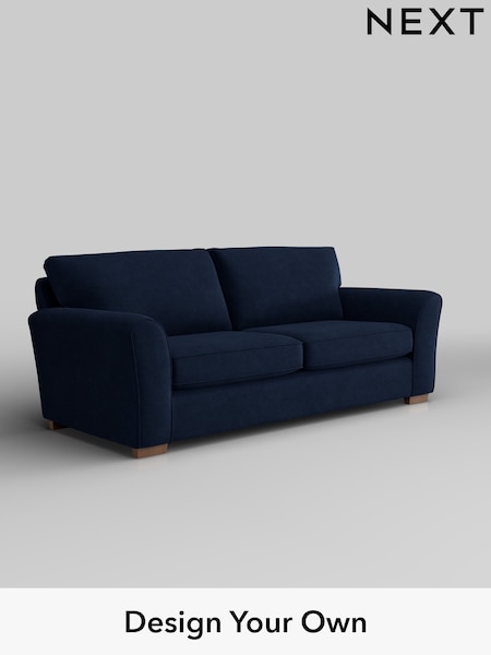 Luxe Chenille/Navy Blue Michigan Ii (H35718) | £1,175