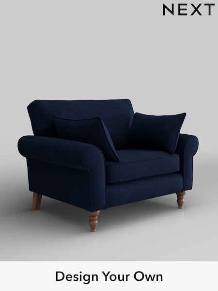 Luxe Chenille/Navy Blue Mallory (H35720) | £825
