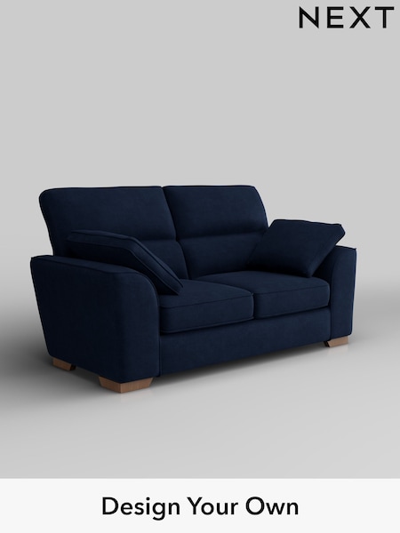 Luxe Chenille/Navy Blue Stamford Highback (H35722) | £1,325